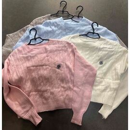 Светр жіночий 53137 grey р.42-48 "Lora" недорого оптом від прямого постачальника