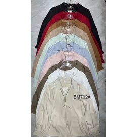 Блузка жіноча BM702 beige р.one size "Lora" недорого оптом від прямого постачальника