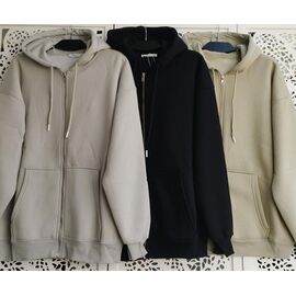 Фотография Кофта спортивная женская тёплая LR791 grey р.S-L "Lora" недорого оптом от прямого поставщика