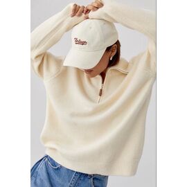 Фотография Свитер женский LR809 beige р.one size "Lora" недорого оптом от прямого поставщика