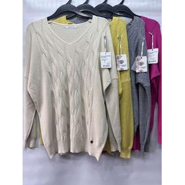 Светр жіночий E1083 yellow р.50-52 "Emsweekis" недорого оптом від прямого постачальника