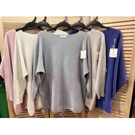 Фотография Свитер женский E1020 milk р.54-58 "Emsweekis" недорого оптом от прямого поставщика