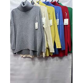 Светр жіночий E1095 grey р.50-52 "Emsweekis" недорого оптом від прямого постачальника