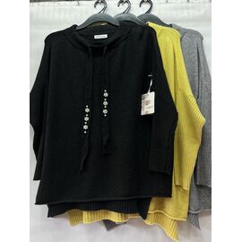 Светр жіночий E1113 yellow р.one size "Emsweekis" недорого оптом від прямого постачальника