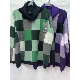 Светр жіночий E1110 green р.one size "Emsweekis" недорого оптом від прямого постачальника