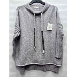 Фотография Свитер женский E1115 grey р.54-58 "Emsweekis" недорого оптом от прямого поставщика