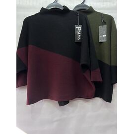 Фотография Свитер женский E1050 khaki р.50-52 "Emsweekis" недорого оптом от прямого поставщика