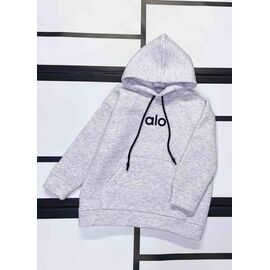 Батник дитячий теплий на дівчинку 586 l.grey р.128-152 "Kosmy" недорого оптом від прямого постачальника