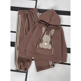 Фотография Костюм детский спортивный тёплый на девочку 533-1 nude р.128-152 "Kosmy" недорого оптом от прямого поставщика