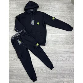 Костюм дитячий спортивний теплий на хлопчика 1000-3 black р.13-17 "MMZ" недорого оптом від прямого постачальника