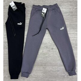 Штани дитячі спортивні зимові на хлопчика 1001-2 grey р.9-13 "MMZ" недорого оптом від прямого постачальника