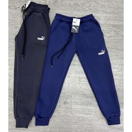 Штани дитячі спортивні зимові на хлопчика 1001-2 navy р.9-13 "MMZ" недорого оптом від прямого постачальника