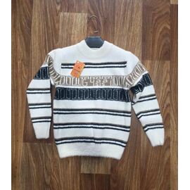 Фотография Свитер детский на мальчика M655 white р.9-14 "MMZ" недорого оптом от прямого поставщика