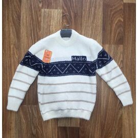 Фотография Свитер детский на мальчика M660 white р.9-14 "MMZ" недорого оптом от прямого поставщика