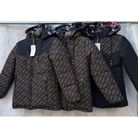 Курка підліткова зимова S1721 brown-black р.36-44 "Shon" недорого оптом від прямого постачальника