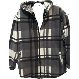 Фотография Рубашка тёплая женская S487 grey р.52-58 "Shoptime" недорого оптом от прямого поставщика