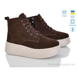 Фотография Ботинки женские стильные зима 1714K-55M (6 пар р.37-40) "Ailinda" недорого оптом от прямого поставщика