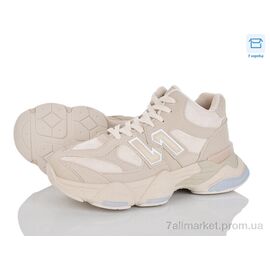 Кросівки жіночі модні Зима 4262-2027-12-4 (8 пар р.36-41) "Pryama Vigoda" недорого оптом від прямого постачальника