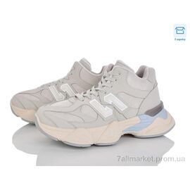 Кросівки жіночі модні Зима 4262-2027-12-6 (8 пар р.36-41) "Pryama Vigoda" недорого оптом від прямого постачальника