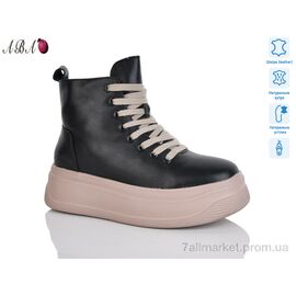 Черевики жіночі стильні Зима AG184-B (6 пар р.36-41) "Aba" недорого оптом від прямого постачальника