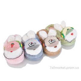 Фотография Тапки детские домашние зима 465 mix (12 пар р.30-35) "BABYSHOP" недорого оптом от прямого поставщика