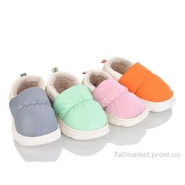 Тапки дитячі домашні Зима 8980 mix (12 пар р.30-35) "BABYSHOP" недорого оптом від прямого постачальника