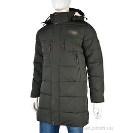 Куртка чоловіча Зима A23 khaki (5 шт. р.сітка50-58) "Jackets" недорого оптом від прямого постачальника