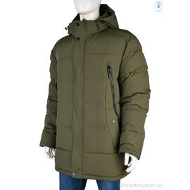 Куртка чоловіча Зима A3 khaki (5 шт. р.сітка60-68) "Jackets" недорого оптом від прямого постачальника