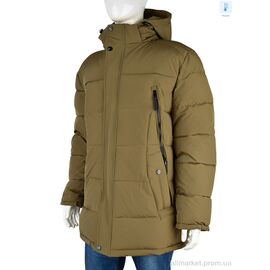 Куртка чоловіча Зима A3 brown (5 шт. р.сітка60-68) "Jackets" недорого оптом від прямого постачальника