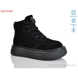 Черевики жіночі стильні Зима K009-1 (6 пар р.36-41) "QQ&Панда" недорого оптом від прямого постачальника