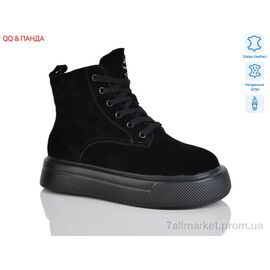 Фотография Ботинки женские стильные зима K012-1 (6 пар р.36-41) "QQ&Панда" недорого оптом от прямого поставщика