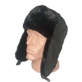 Шапка чоловіча зимова 0581 black р.M-XL "Mabi" недорого оптом від прямого постачальника