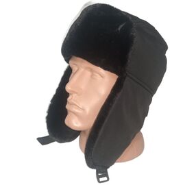 Шапка чоловіча зимова 0582 black р.M-XL "Mabi" недорого оптом від прямого постачальника