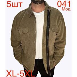 Фотография Рубашка мужская тёплая ND410-041 beige р.XL-5XL "EMRE" недорого оптом от прямого поставщика