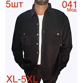 Сорочка чоловіча тепла ND412-041 d.grey р.XL-5XL "EMRE" недорого оптом від прямого постачальника