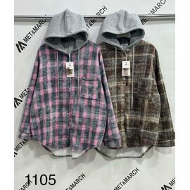 Сорочка тепла жіноча 1105 khaki р.one size "Met&March" недорого оптом від прямого постачальника