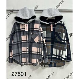 Сорочка тепла жіноча 27501 d.grey-brown р.one size "Met&March" недорого оптом від прямого постачальника