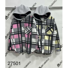 Сорочка тепла жіноча 27501 grey-pink р.one size "Met&March" недорого оптом від прямого постачальника