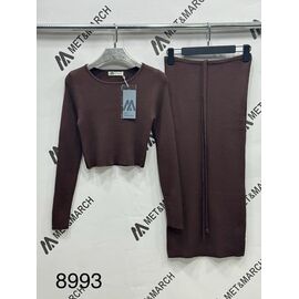 Костюм жіночий 2993 brown р.one size "Met&March" недорого оптом від прямого постачальника