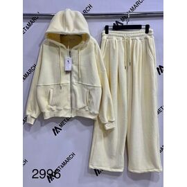 Фотография Костюм спортивный женский 2996 yellow р.S-L "Met&March" недорого оптом от прямого поставщика