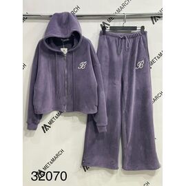 Костюм спортивний жіночий 32070 d.grey р.S-L "Met&March" недорого оптом від прямого постачальника