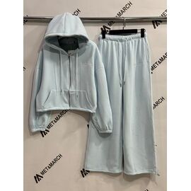 Костюм спортивний жіночий 32098 l.blue р.S-L "Met&March" недорого оптом від прямого постачальника