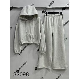 Костюм спортивний жіночий 32098 l.grey р.S-L "Met&March" недорого оптом від прямого постачальника