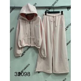 Костюм спортивний жіночий 32098 pink р.S-L "Met&March" недорого оптом від прямого постачальника