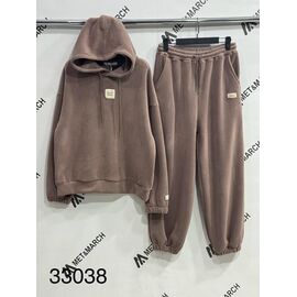 Костюм спортивний жіночий 33038 beige р.S-L "Met&March" недорого оптом від прямого постачальника