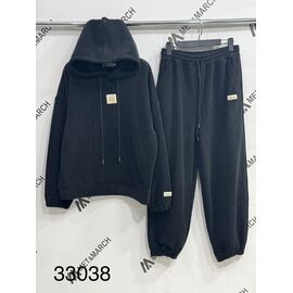 Костюм спортивний жіночий 33038 black р.S-L "Met&March" недорого оптом від прямого постачальника
