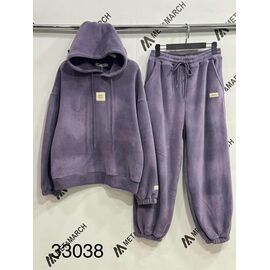 Костюм спортивний жіночий 33038 grey р.S-L "Met&March" недорого оптом від прямого постачальника