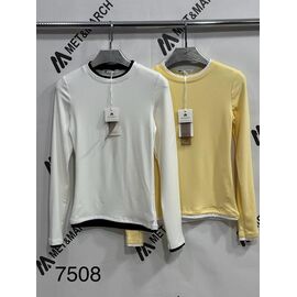 Фотография Свитер женский 7508 yellow р.XS-L "Met&March" недорого оптом от прямого поставщика