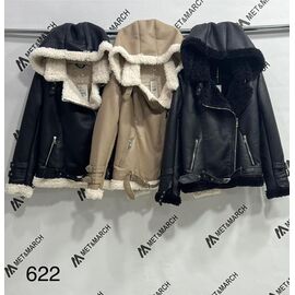 Куртка жіноча зимова 622 black р.S-L "Met&March" недорого оптом від прямого постачальника