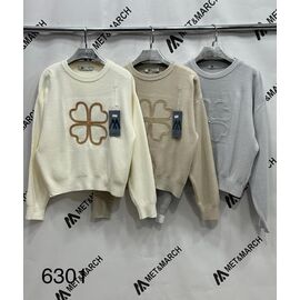 Светр жіночий 6301 grey р.one size "Met&March" недорого оптом від прямого постачальника